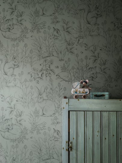 Tapeta Boras Tapeter Newbie 7477 Forest Friends Przyjaciele z lasu