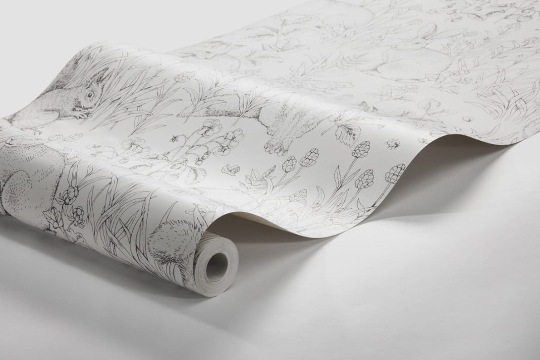 Tapeta Boras Tapeter Newbie 7478 Forest Friends Przyjaciele z lasu