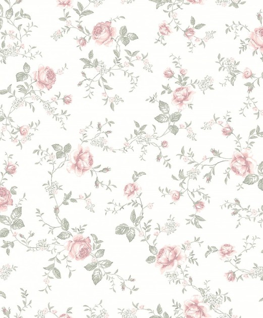 Boras Tapeter 7464 Newbie Rose Garden - tapeta ogród różany
