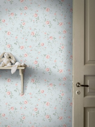 Tapeta Boras Tapeter Newbie 7465 Rose Garden Ogród różany