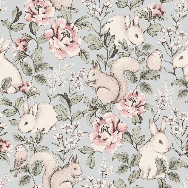 Boras Tapeter 7474 Newbie Magic Forest - tapeta magiczny las