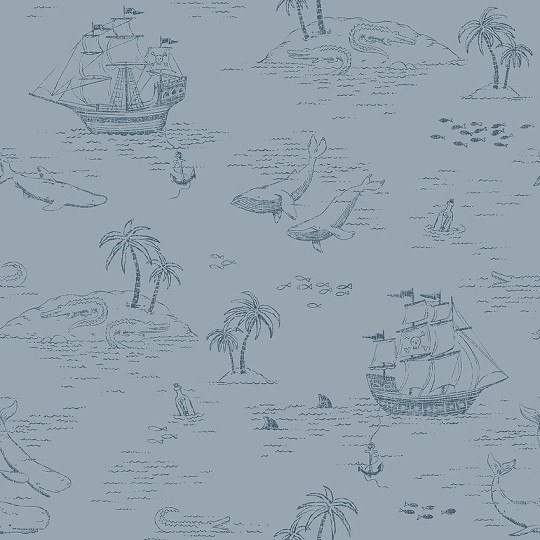 Tapeta Boras Tapeter Newbie 7451 Treasure Island Wyspa Skarbów
