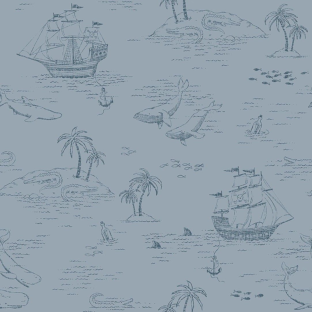 Tapeta Boras Tapeter Newbie 7451 Treasure Island Wyspa Skarbów
