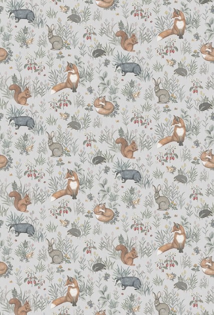 Boras Tapeter 7480 Newbie Forest Friends - tapeta przyjaciele z lasu