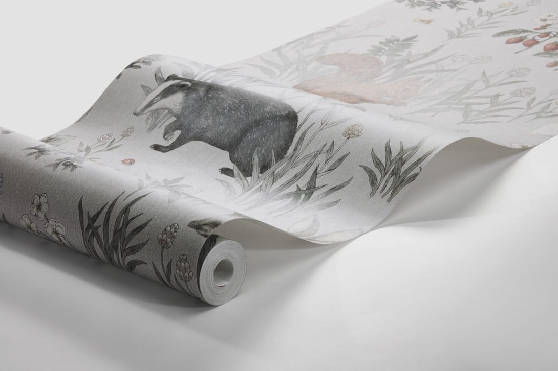 Boras Tapeter 7480 Newbie Forest Friends - tapeta przyjaciele z lasu