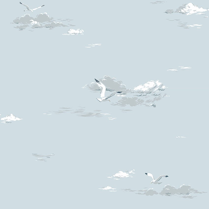 Tapeta Boras Tapeter Marstrand II 8856 Seagulls