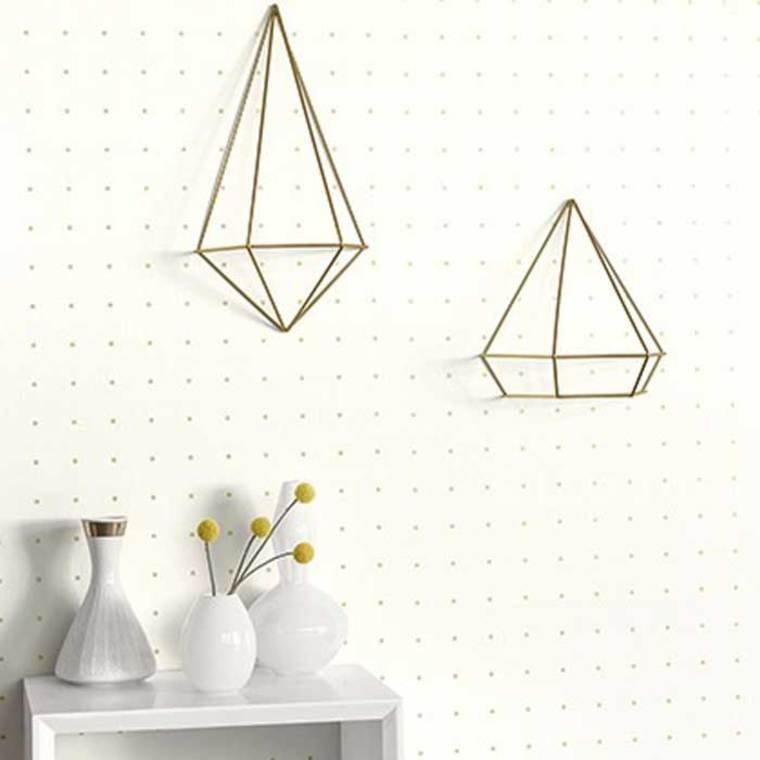 Tapeta Casadeco So White 3 SOWH 6855 00 00 Mini Carres Shine