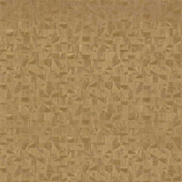 Casamance 74400242 Mansour Tiznit Dore clair - tapeta w geometryczny wzór