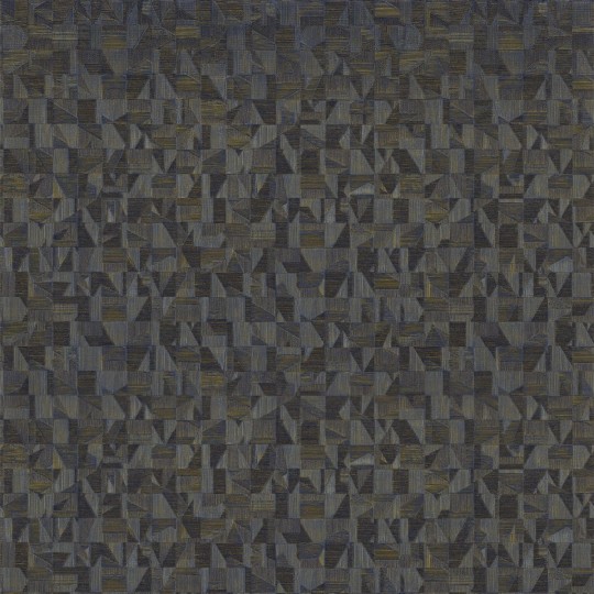 Casamance 74400854 Mansour Tiznit Bleu - tapeta w geometryczny wzór