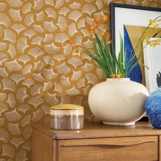 Tapeta Casamance Select VI 73970427 Ginkgo