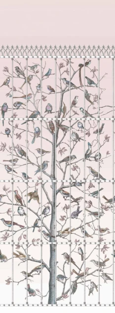 Tapeta Cole & Son Fornasetti 114/11022 Uccelli - panel