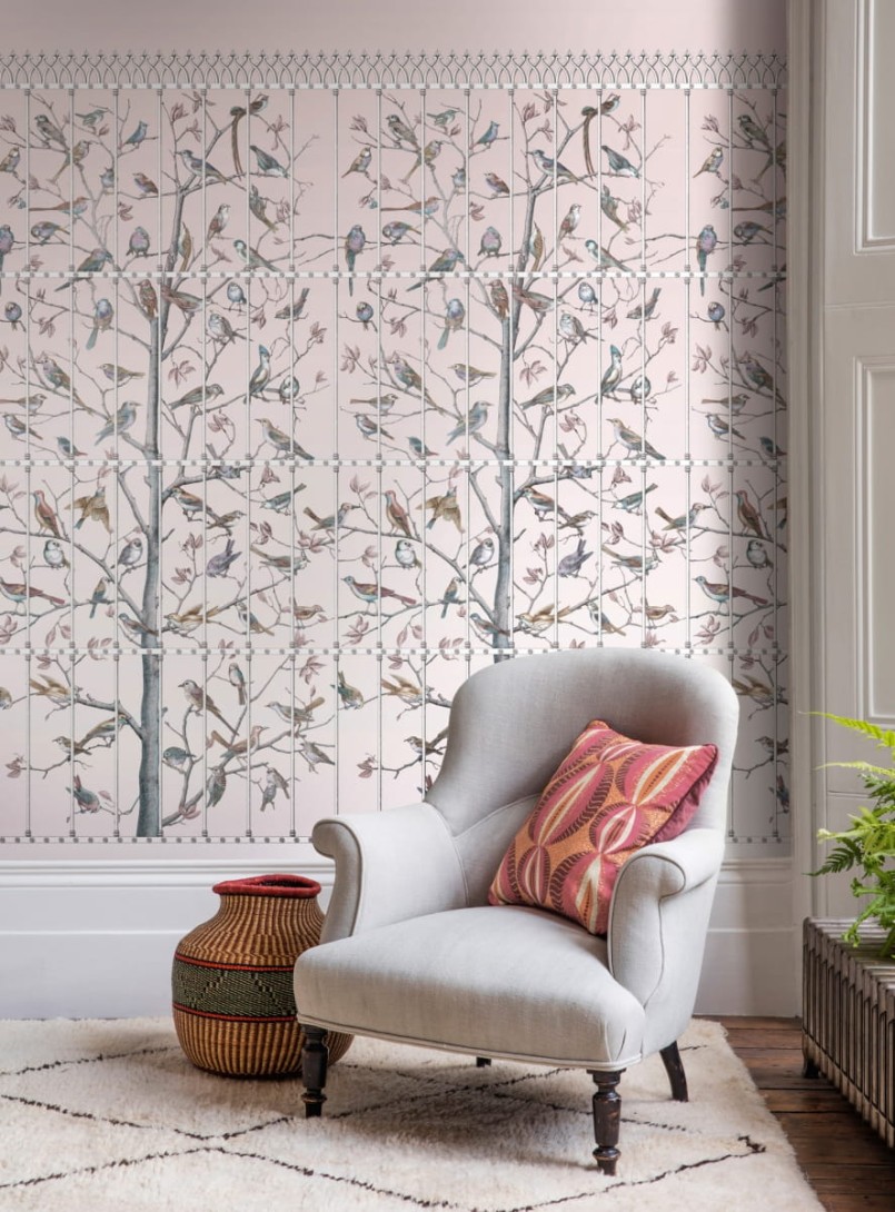 Tapeta Cole & Son Fornasetti 114/11022 Uccelli - panel