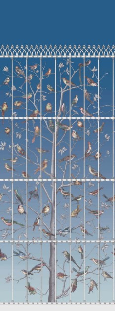 Tapeta Cole & Son Fornasetti 114/11023 Uccelli - panel