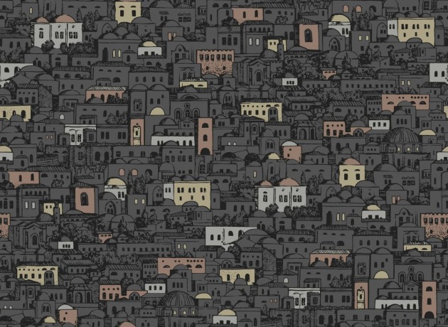 Tapeta Cole & Son Fornasetti 114/7014 Mediterranea