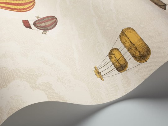 Tapeta Cole & Son - Fornasetti II - Macchine Volanti A i B 97/1001 - 2 rolki