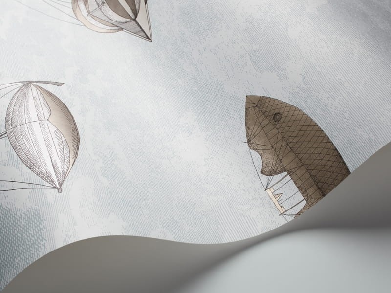 Tapeta Cole & Son - Fornasetti II - Macchine Volanti A i B 97/1003 - 2 rolki