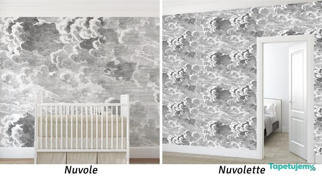Cole & Son 97/2007 / 114/28054 Fornasetti II Nuvolette A i B - tapeta chmury 2 rolki