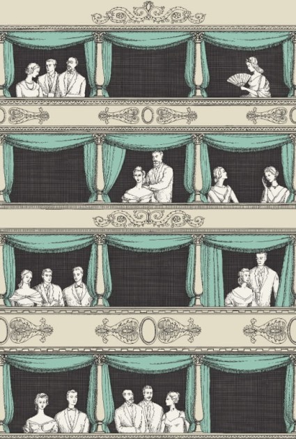 Tapeta Cole & Son - Fornasetti II - Teatro 97/14043