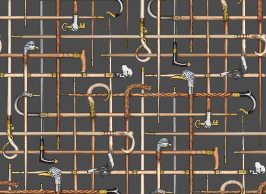 Tapeta Cole & Son Fornasetti Senza Tempo 114/14028 Bastoni