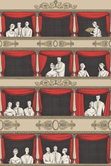Tapeta Cole & Son Fornasetti Senza Tempo 114/18037 Teatro