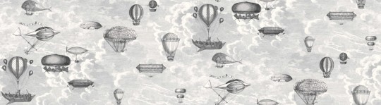 Tapeta Cole & Son Fornasetti Senza Tempo 114/27053 Macchine Volanti zestaw 2 rolek