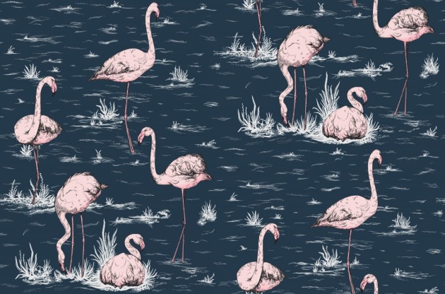 Tapeta Cole & Son Icons 112/11041 Flamingos