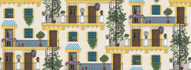Tapeta Cole & Son Seville 117/4010 Alfaro