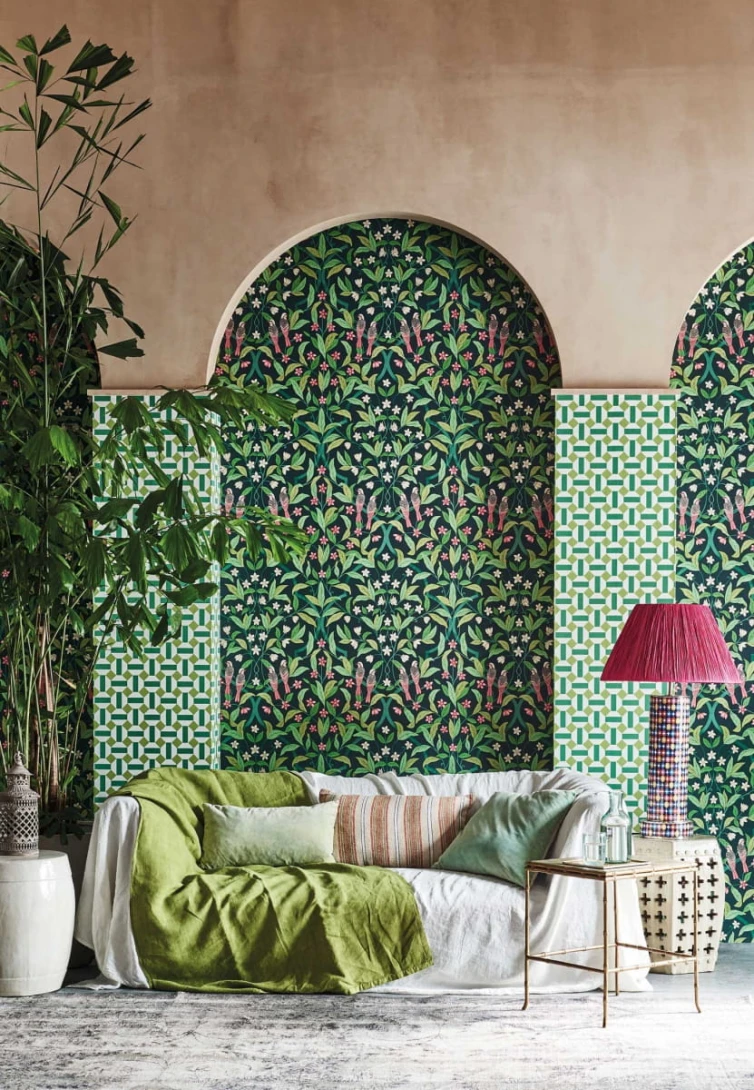 Tapeta Cole & Son Seville 117/10028 Jasmine & Serin Symphony
