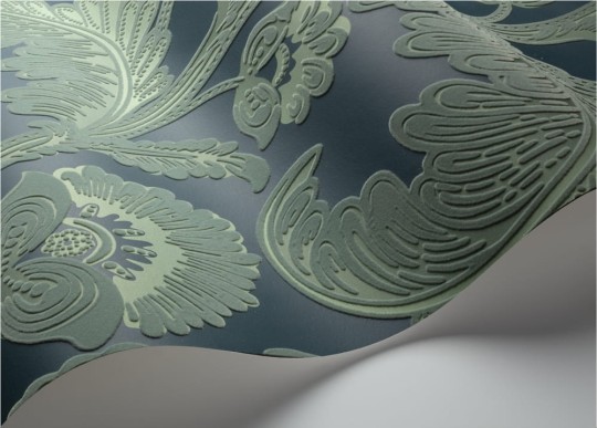 Tapeta Cole & Son The Pearwood Collection 116/7026 Fanfare Flock