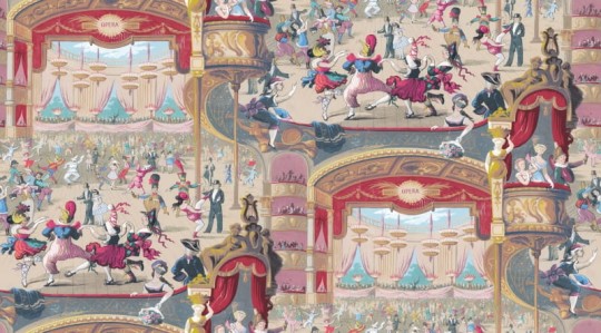Tapeta Cole & Son Whimsical 103/7026 Cabaret