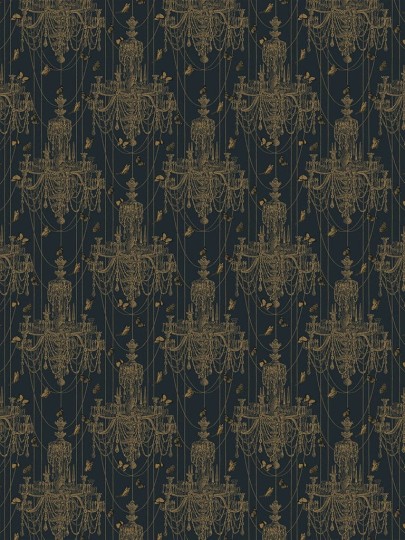 Divine Savages Crystal Wings DVS025 - tapeta w zwierzęta art-deco
