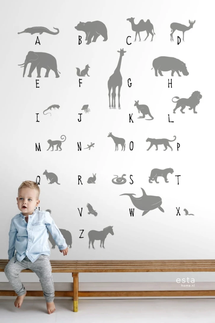 Tapeta Esta Let's play 158923 Animals Abc