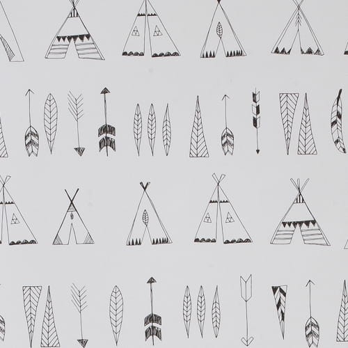 Tapeta Ferm LIVING Native Wallpaper 522 Tipi
