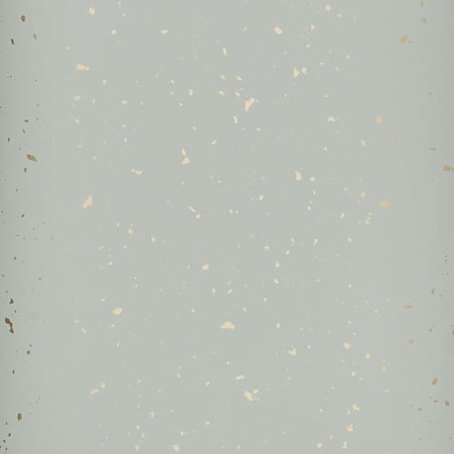 Ferm Living 175 Confetti Mint - tapeta z drobinkami złota
