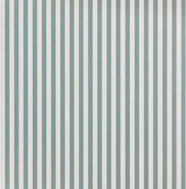 Tapeta Ferm LIVING - Thin Lines Wallpaper -DustyBlue/OffWhite 184