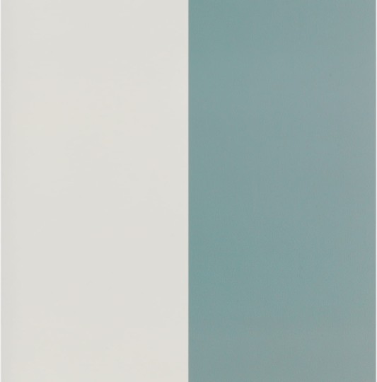 Tapeta Ferm LIVING - Thick Lines Wallpaper-DustyBlue/OffWhite 185