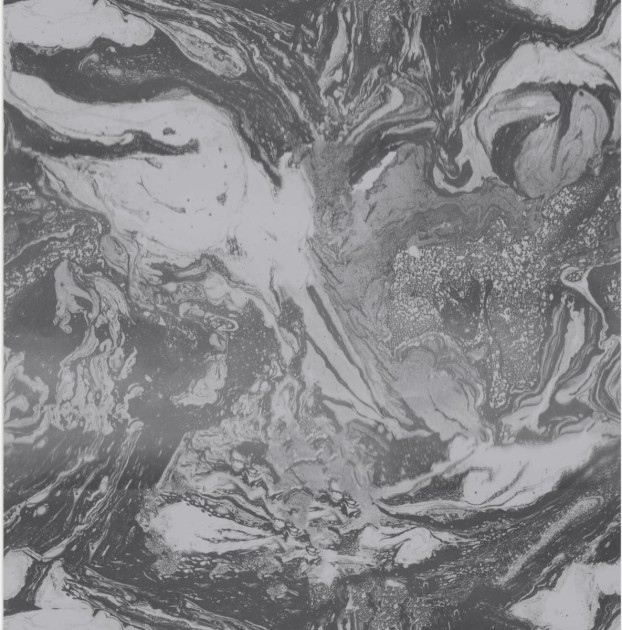 Tapeta Ferm LIVING - Marbling Wallpaper - Charcoal 186