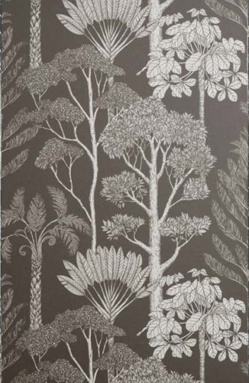 Tapeta Ferm LIVING Katie Scott Trees 100237324 Brown Grey Drzewa