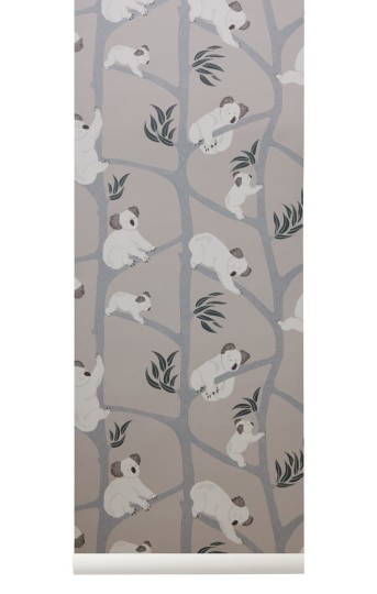Tapeta Ferm LIVING Koala 191 Grey
