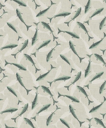 Tapeta Khroma Helium IUM004 Koi Greenery