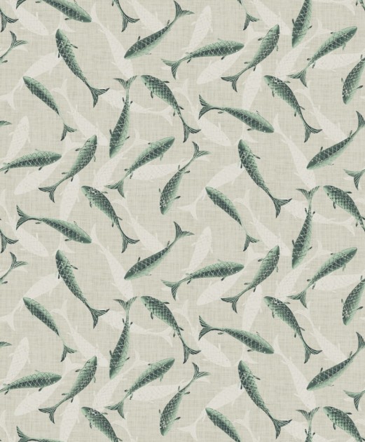 Tapeta Khroma Helium IUM004 Koi Greenery