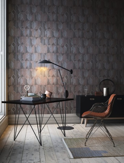 Tapeta Khroma Prisma PRI004 Marquetry Cloud