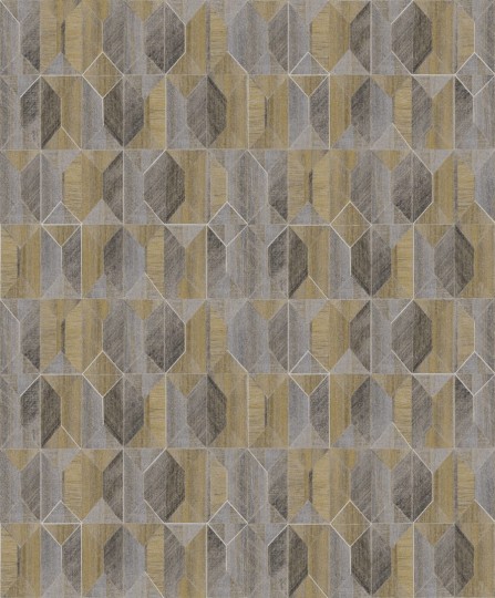 Tapeta Khroma Prisma PRI006 Marquetry Acacia