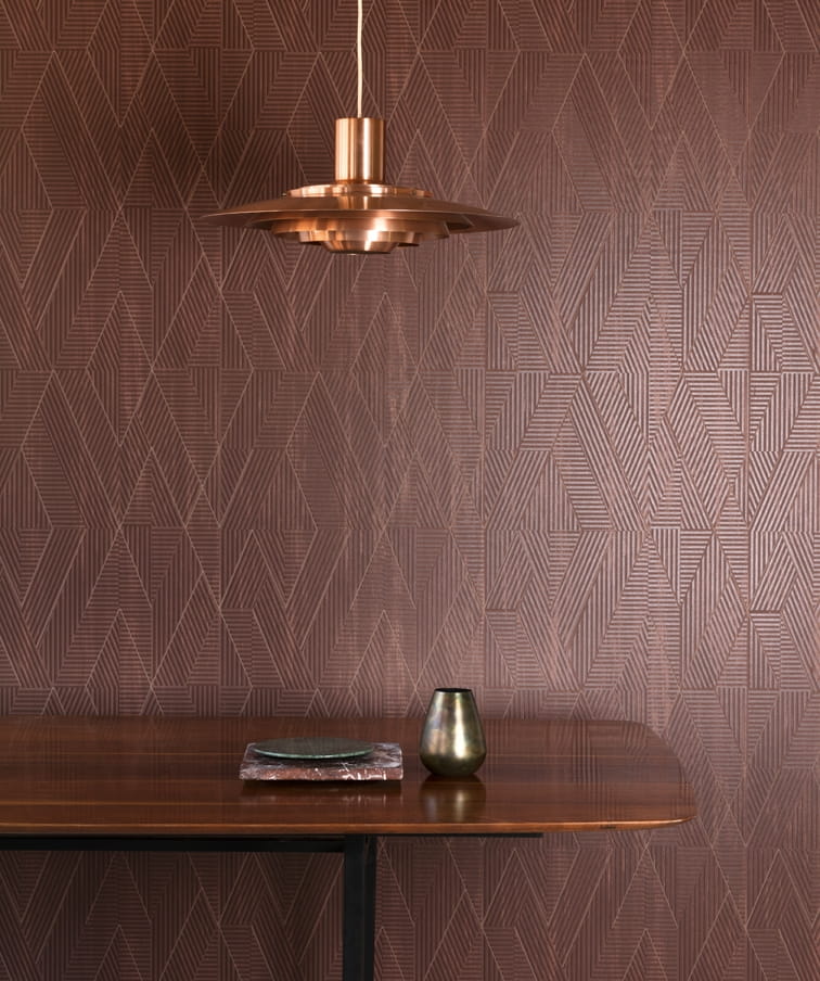 Tapeta Khroma Prisma PRI303 Barite Marron
