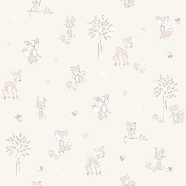 Tapeta Kidswalls Puck & Rose 27123 Zwierzęta