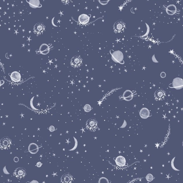 Tapeta Kidswalls Puck & Rose 27120 Gwiazdy i planety