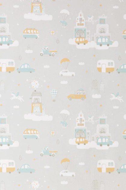 Tapeta Majvillan Above the Clouds 131-01 Soft Grey