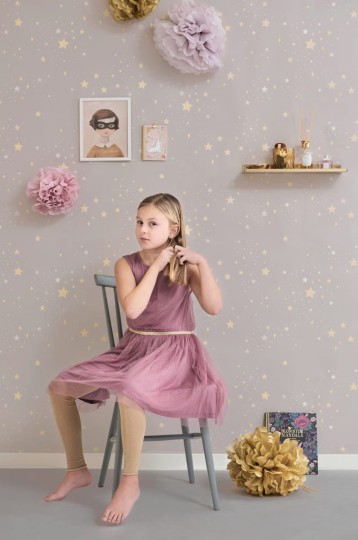 Tapeta Majvillan Twinkle 135-02 Dusty Lilac