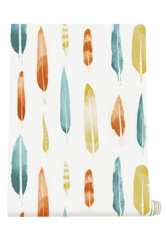 Tapeta Mini Moderns Feathers AZDPT024LI Lido