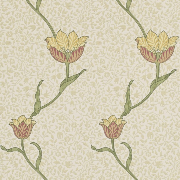 Tapeta Morris & Co. Archive 210392 Garden Tulip